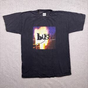 VTG Bush Shirt Mens Large Razorblade Suitcase 90s Y2K Band Graphic Tee USA Rock